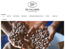 Tablet Screenshot of dvchocolate.com